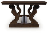 Maylee Coffee Table top view wood pattern finish