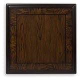 Maylee top view showing wood grain finish