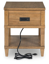 Sharlance End Table back view