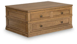 Sharlance end table front view