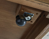 Sharlance coffee table caster detail