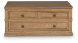 Sharlance coffee table head-on view
