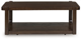 Breckington Coffee Table detail of caster wheel