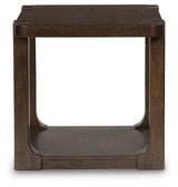 Breckington Dark Brown End Table view 5