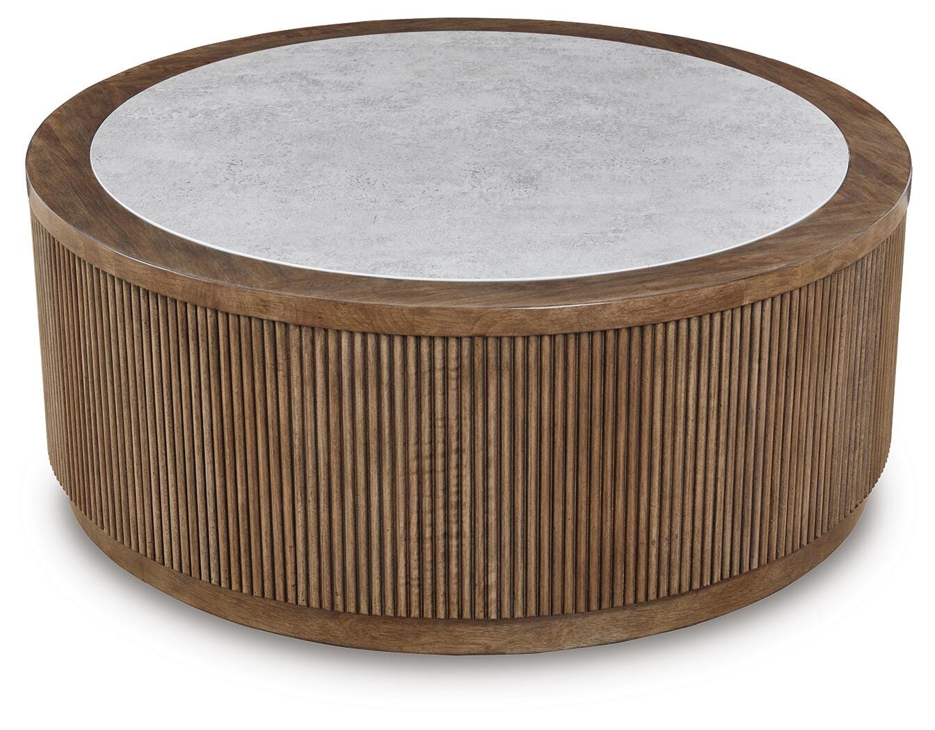 Hadonna Brown Coffee Table view 2