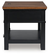 Wildenauer End Table back view