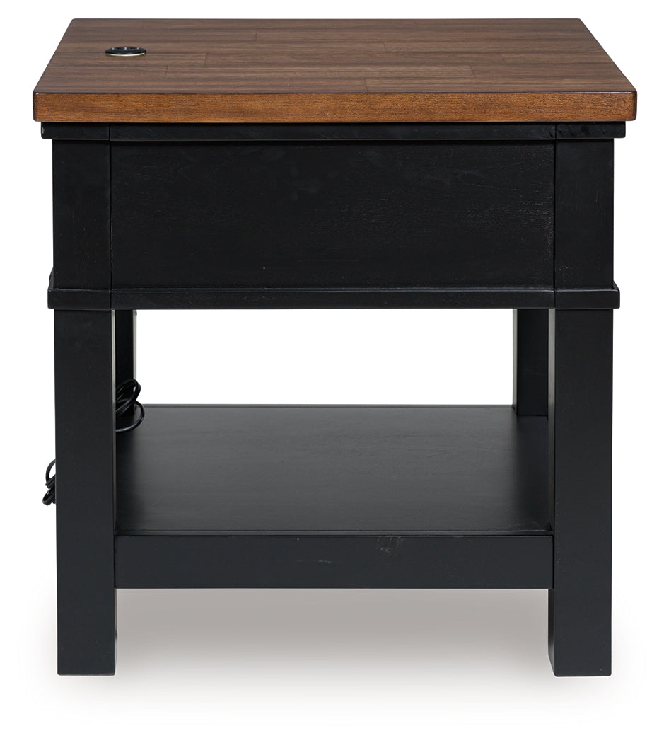Wildenauer End Table back view