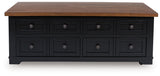 Wildenauer coffee table head-on front view