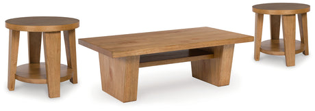Kristiland coffee table close-up top angle