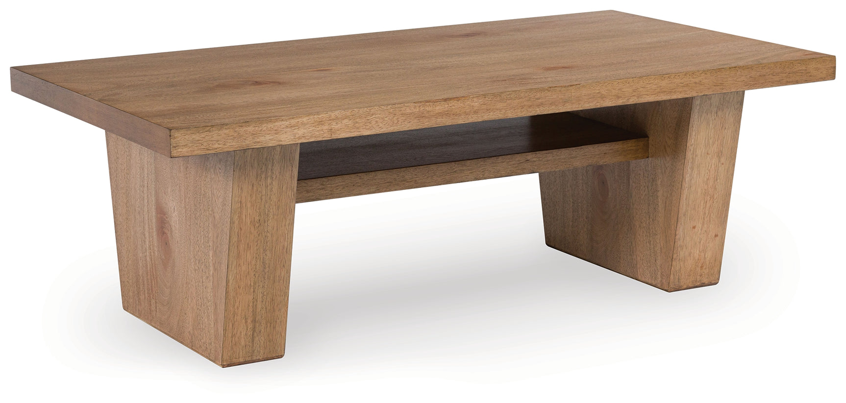 Kristiland set side view showing light brown finish