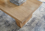 Kristiland Coffee Table wood detail