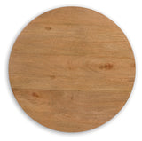 Kristiland Light Brown Coffee Table and End Tables Set