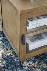 Torlanta Brown Coffee Table with Two End Tables