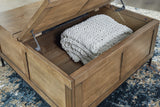 Torlanta Brown Coffee Table with Two End Tables