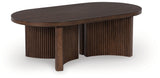Korestone coffee table top surface close-up