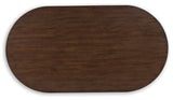 Top view of Korestone coffee table surface