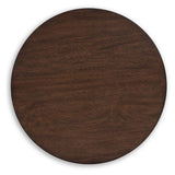 Korestone Dark Brown Coffee Table with 1 End Table view 11