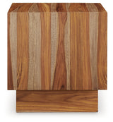 Dressonni end table side view