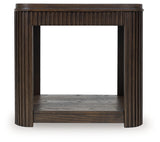 Carlibrie end table side view