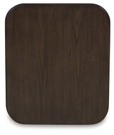 Carlibrie end table top view