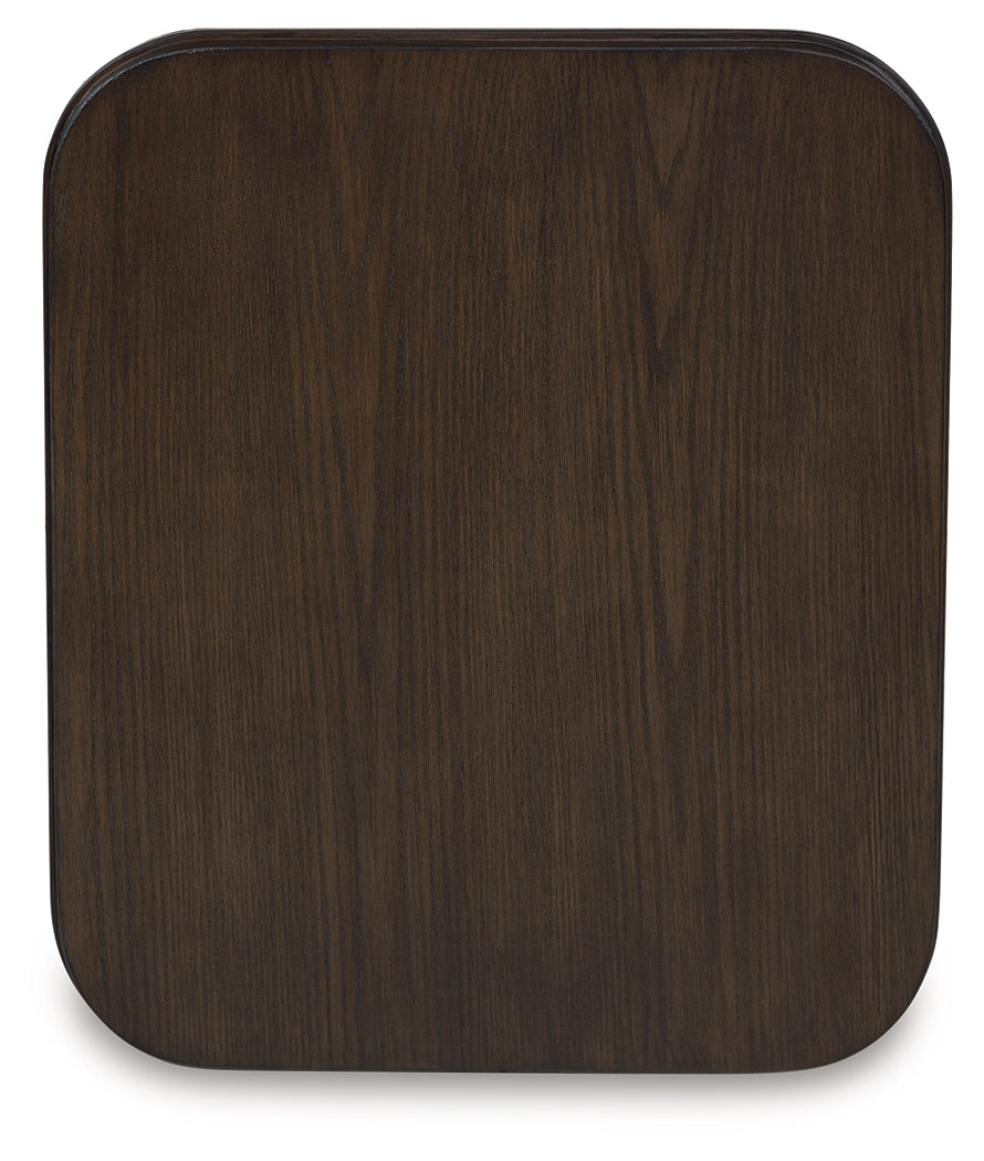 Carlibrie end table top view