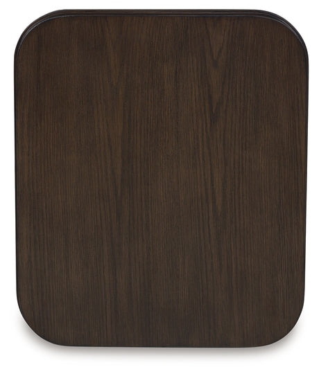 Carlibrie end table top view