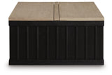 Rylandyn Black/Light Brown Lift-Top Coffee Table view 4