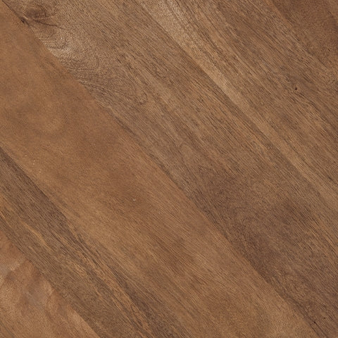 Close-up of Hanneforth Coffee Table light brown mango wood top