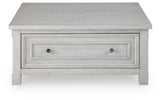 Robbinsdale Antique White Lift-Top Coffee Table view 4