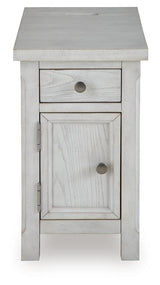 Robbinsdale Antique White Chairside End Table view 4