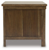 Moriville End Table side profile