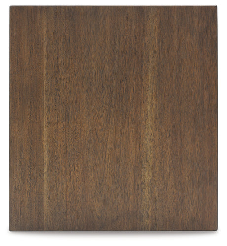 Moriville coffee table tabletop angle view