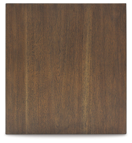 Moriville End Table top surface close-up