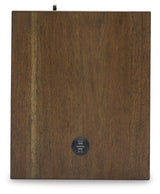 Moriville Grayish Brown Chairside End Table top view