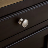 Drazmine End Table drawer knob detail