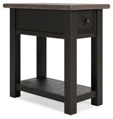 Tyler Grayish Brown/Black Creek 2 End Tables