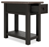 Tyler Grayish Brown/Black Creek 2 End Tables