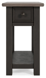 Tyler Grayish Brown/Black Creek 2 End Tables