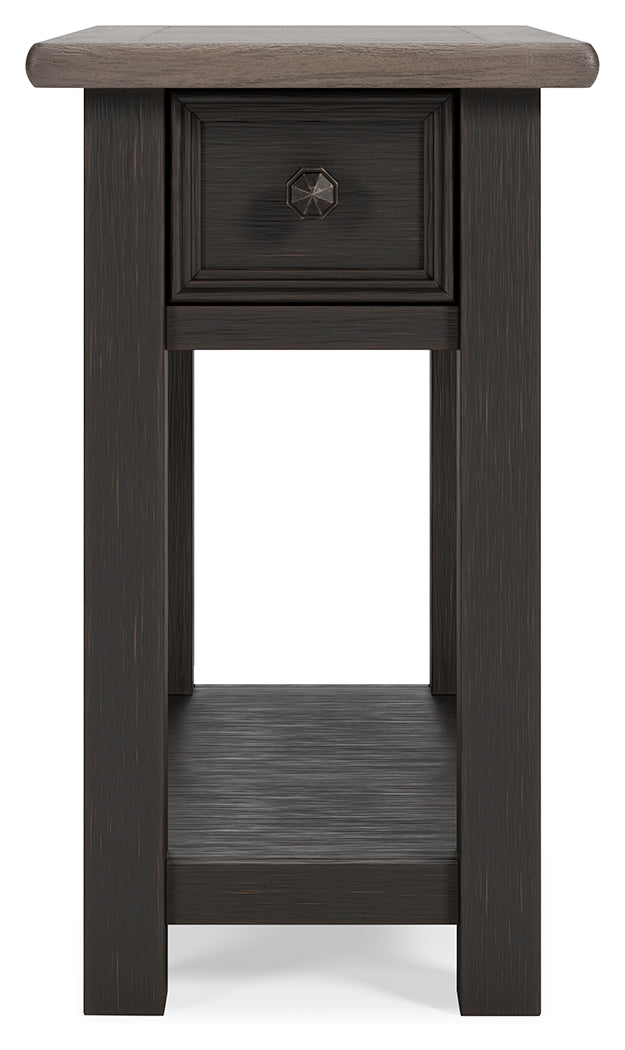 Tyler Grayish Brown/Black Creek 2 End Tables