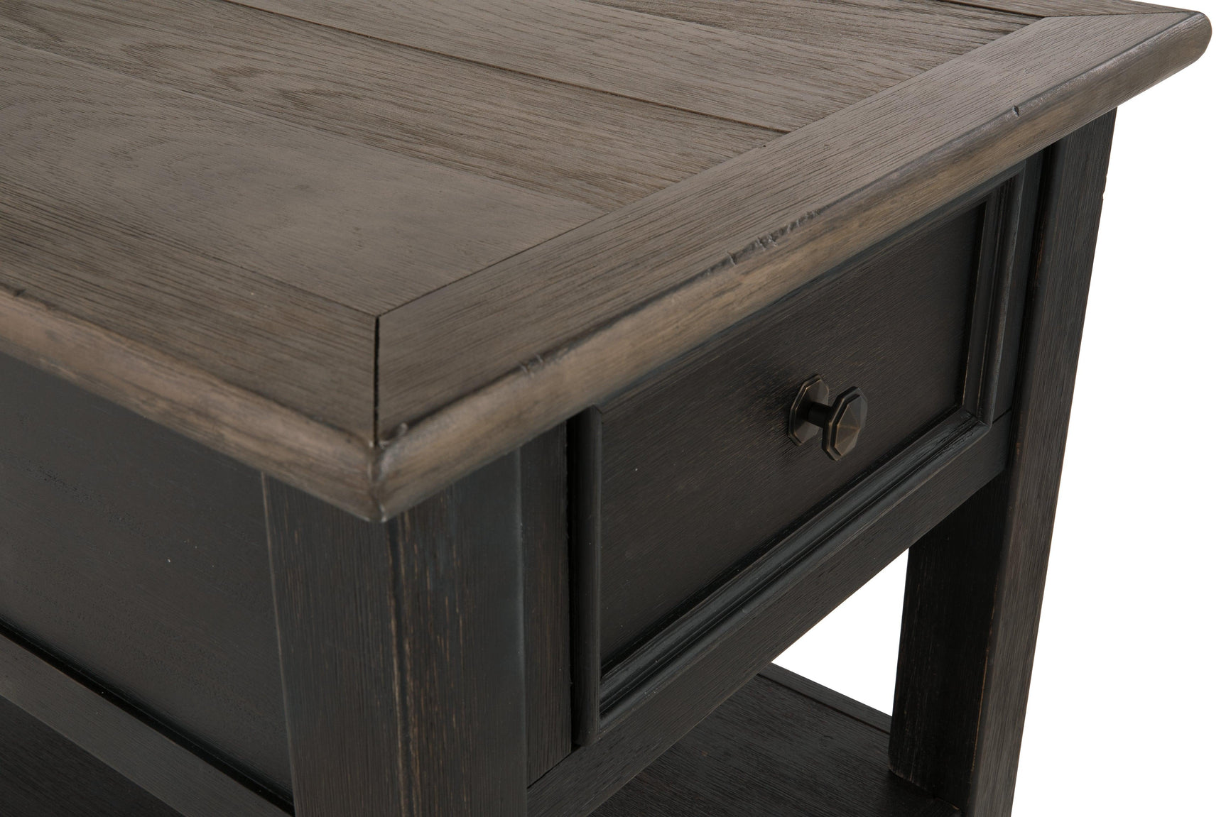 Tyler Creek top-down view of end table surface