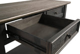 Tyler Creek Sofa Console Table detail on handle hardware