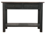 Tyler Creek Sofa Console Table head-on view