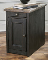 Tyler Grayish Brown/Black Creek 2 End Tables