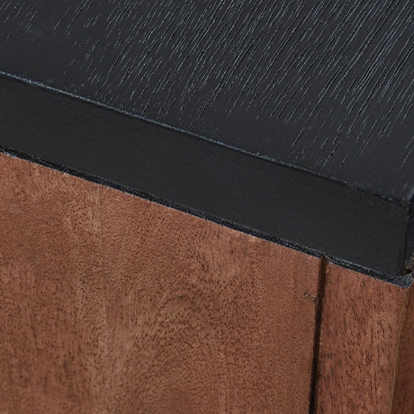 Kallari Chairside End Table finish close-up