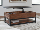 Kallari Coffee Table open storage compartments