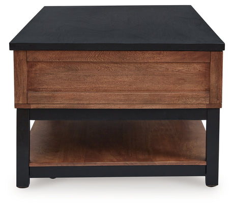 Kallari Coffee Table side view