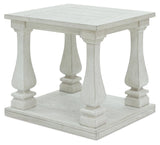 Arlendyne Antique White End Table - Ella Furniture