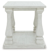 Arlendyne Antique White End Table - Ella Furniture