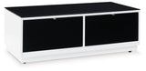 Gardoni Coffee Table open storage view