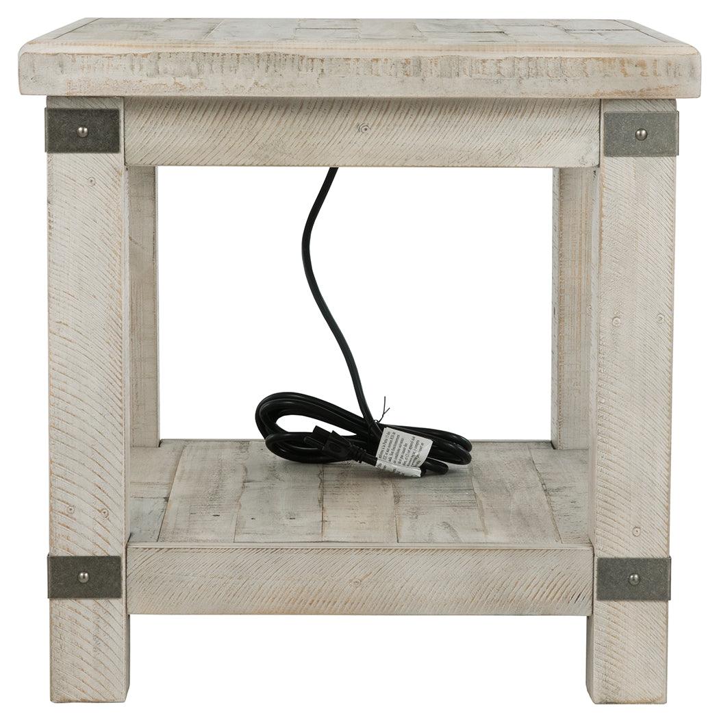 Carynhurst End Table head-on view